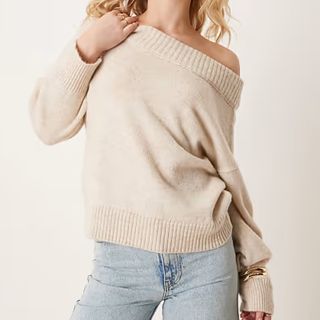 ASOS Design One-Shoulder Jumper