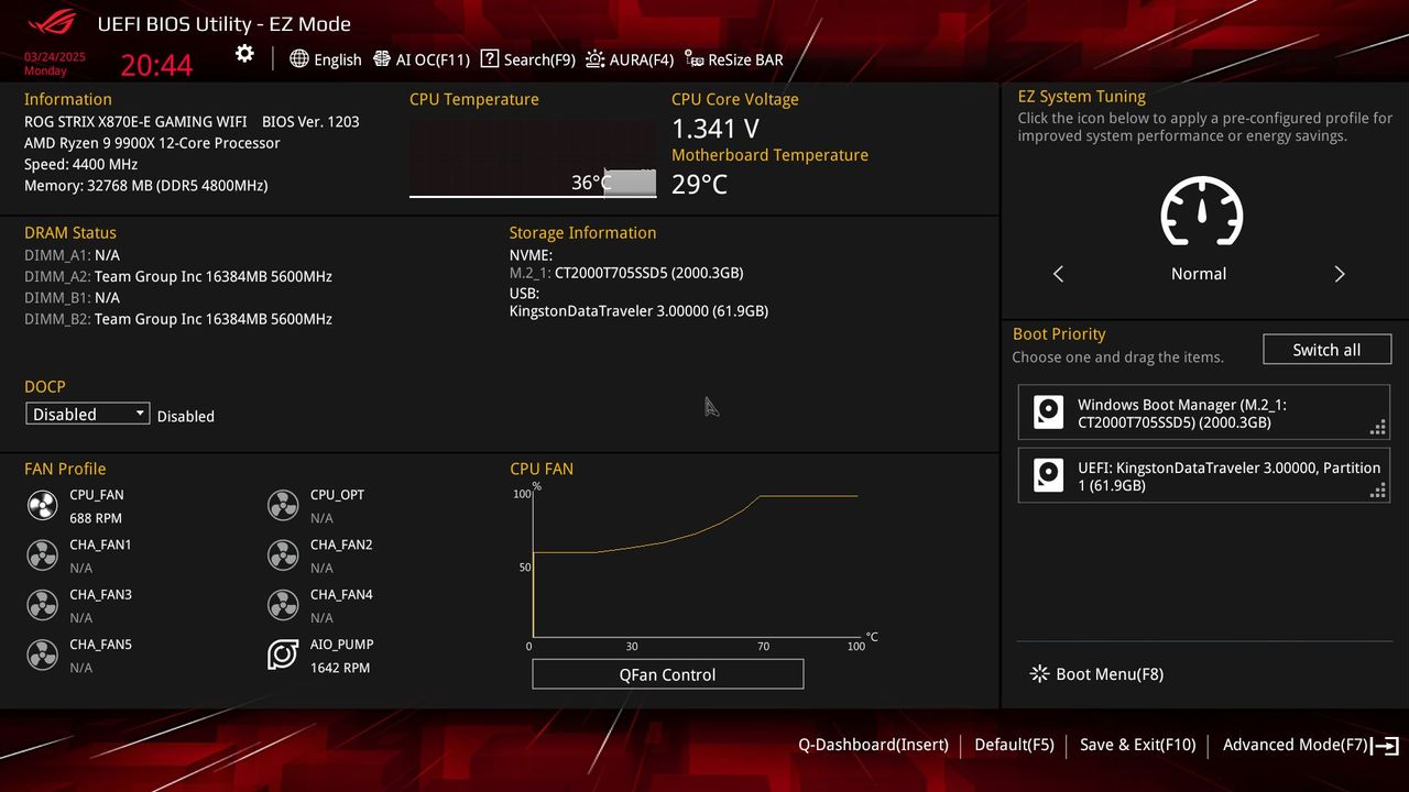Asus ROG Strix X870E-E Gaming Wifi