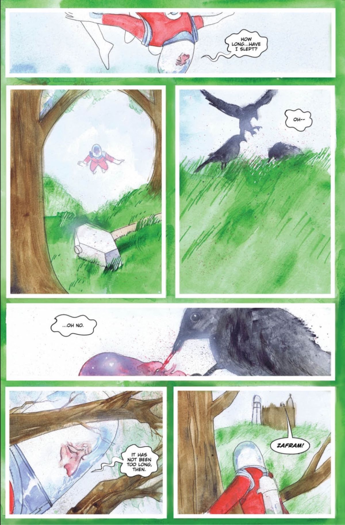 Colonel Weird and Little Andromeda #1 page