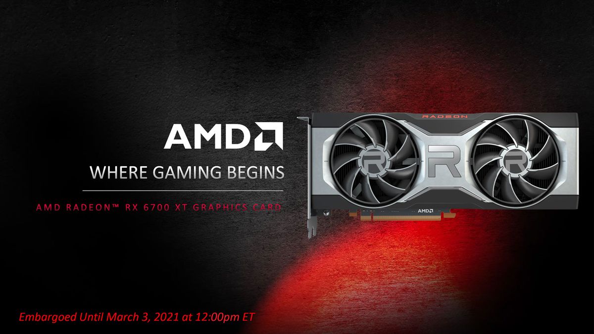 Amd's Radeon Rx 6700 Xt Is A $479 Gpu For 1440p Gaming