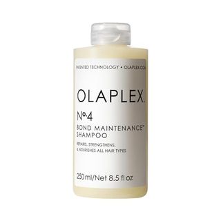 Olaplex No. 4 Bond Maintenance Shampoo on a white background