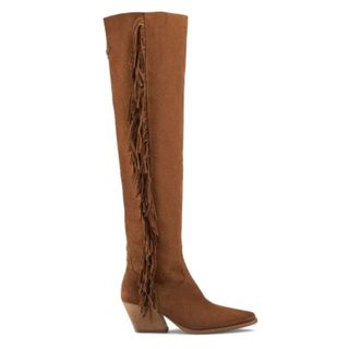 western tassel boots