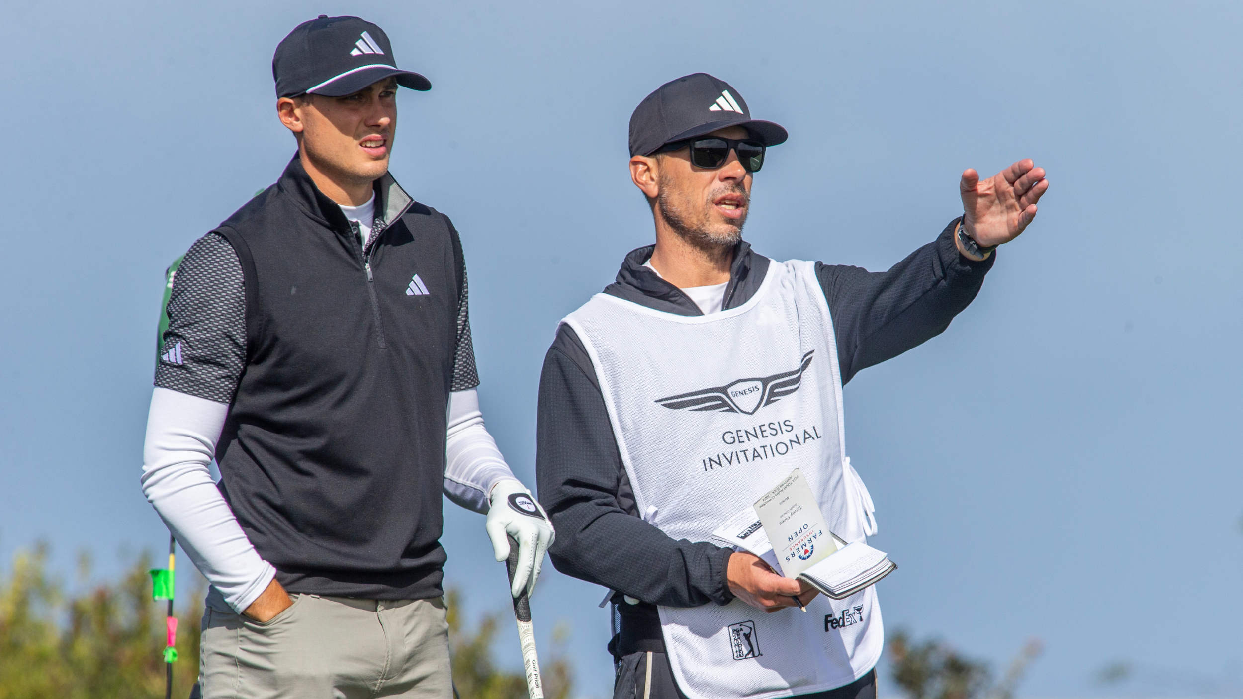 Ludvig Aberg and Joe Skovron