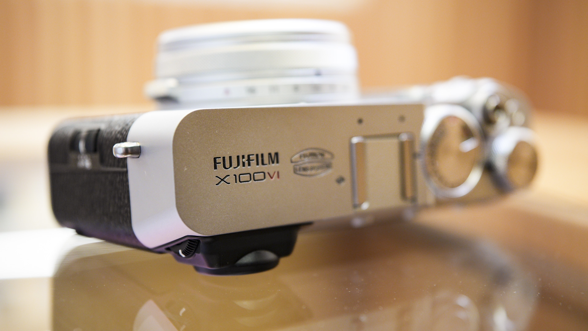 Top plate of the Fujifilm X100VI