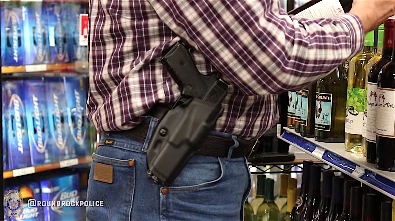 Round Rock, Texas, is trying to calm residents about the state&amp;#039;s new open-carry gun law