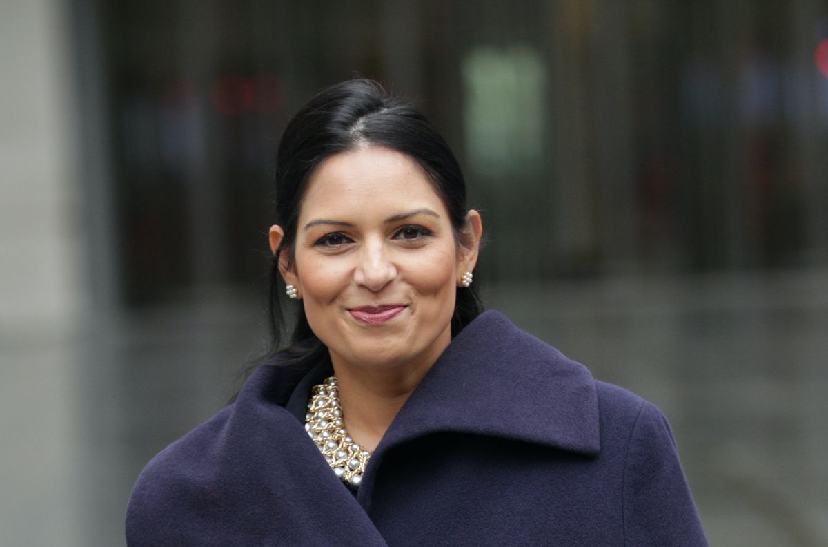 The Home Secretary Priti Patel 