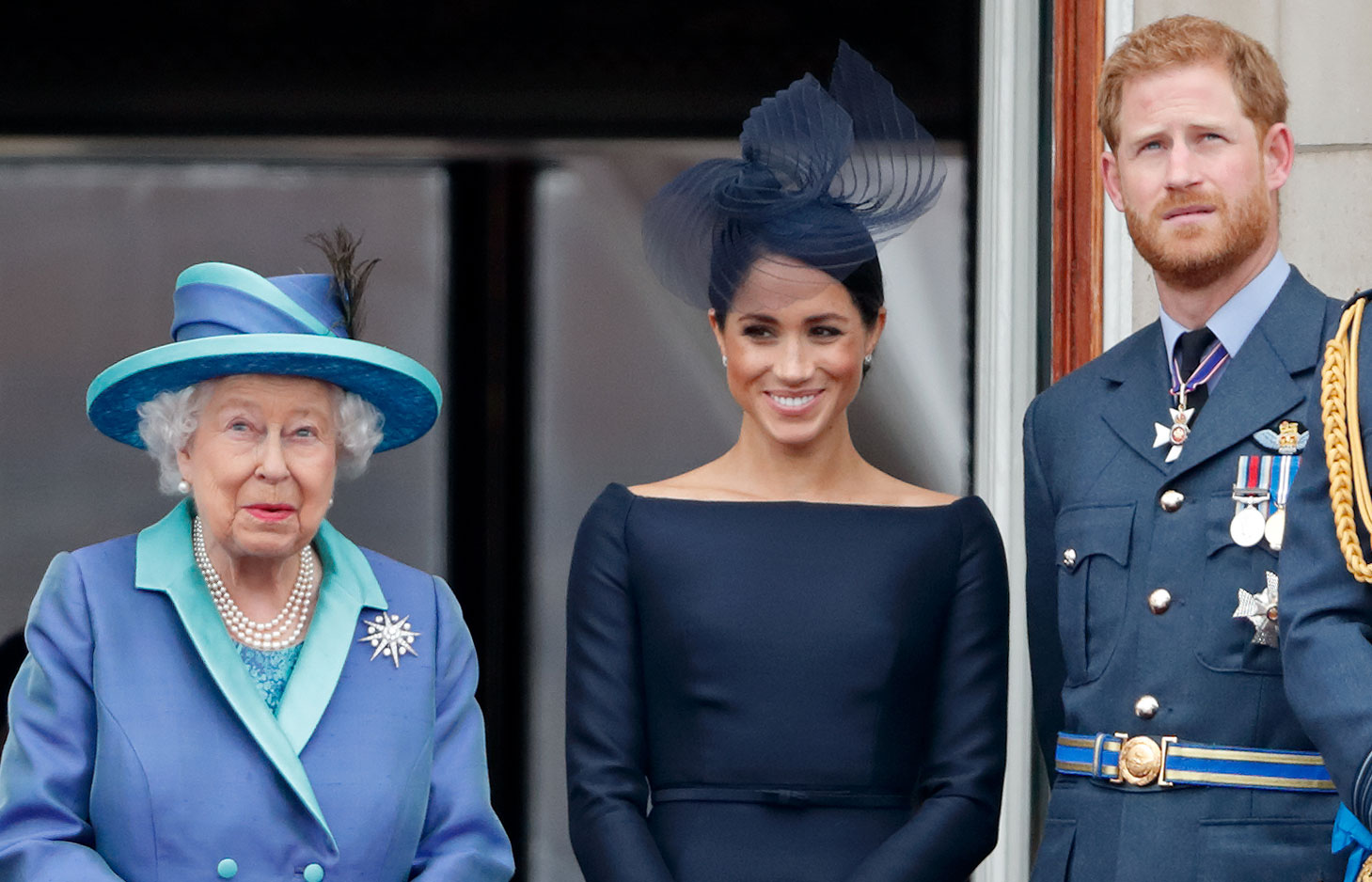 The Queen Prince Harry Meghan Markle