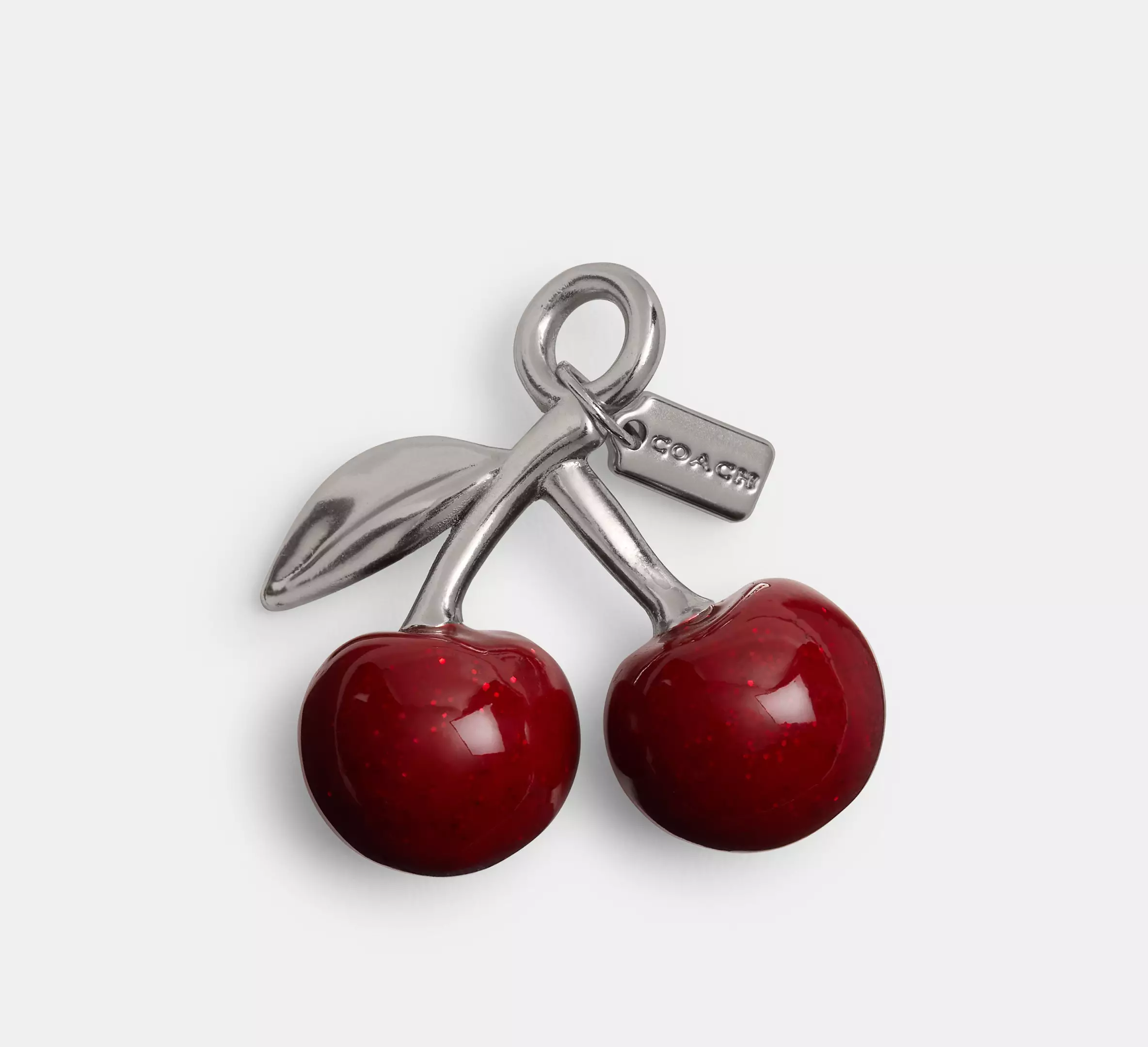 Coach, Small Cherry Shoe Charm