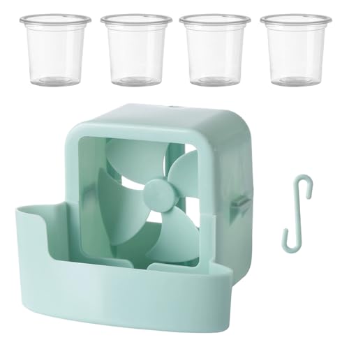 Mister Attachment for Fan, Ice Cooling Artifact, Ice Box Hangable Attachment for Balcony Terrace Yard Alley Festival Event Space
