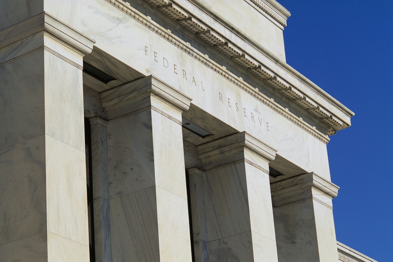 The Federal Reserve building 