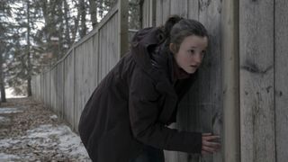 Bella Ramsey as Ellie in The Last of Us Episode 8