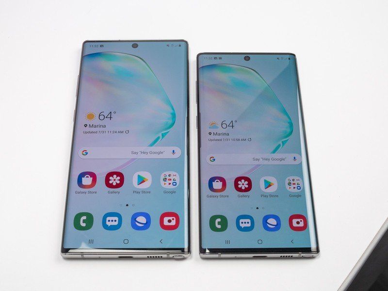 Galaxy Note 10 and Note 10+