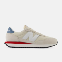 New Balance 237 (Linen with White and Elemental Blue)