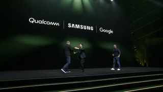 Google Qualcomm and Samsung partnership for a new XR device
