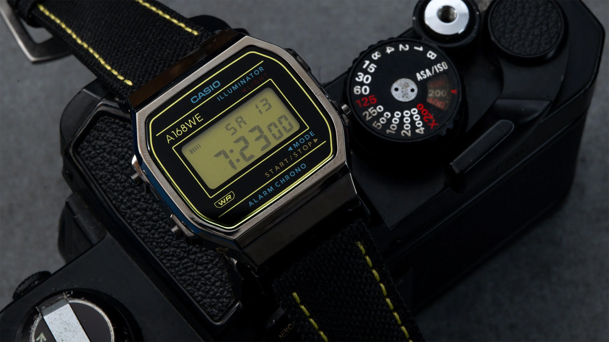 PPP Cameras custom Nikon-themed Casio watch 