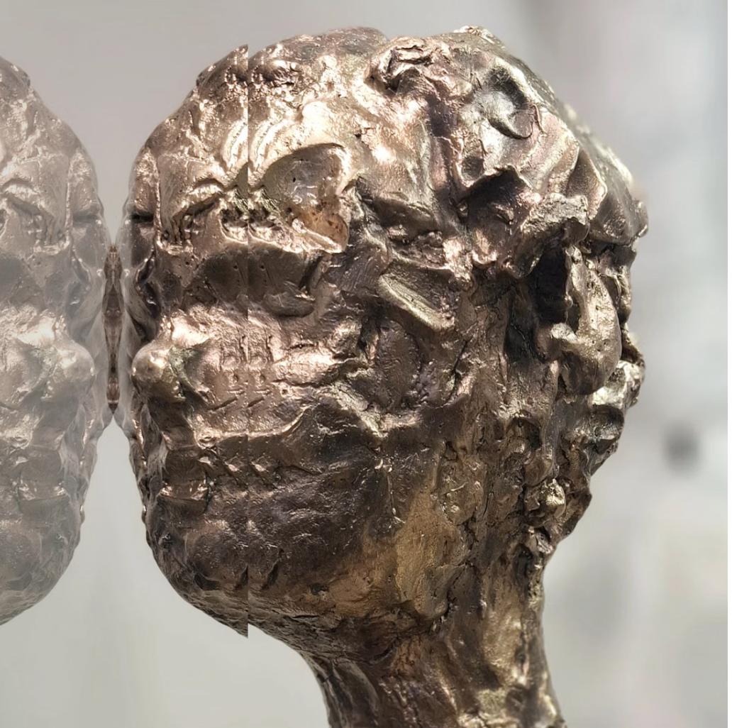 bronze head