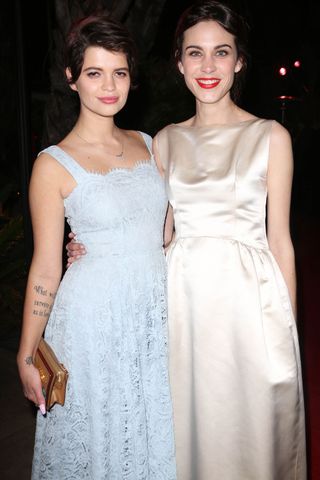 Pixie Geldof And Alexa Chung At The Warner Bros & InStyle After-Party