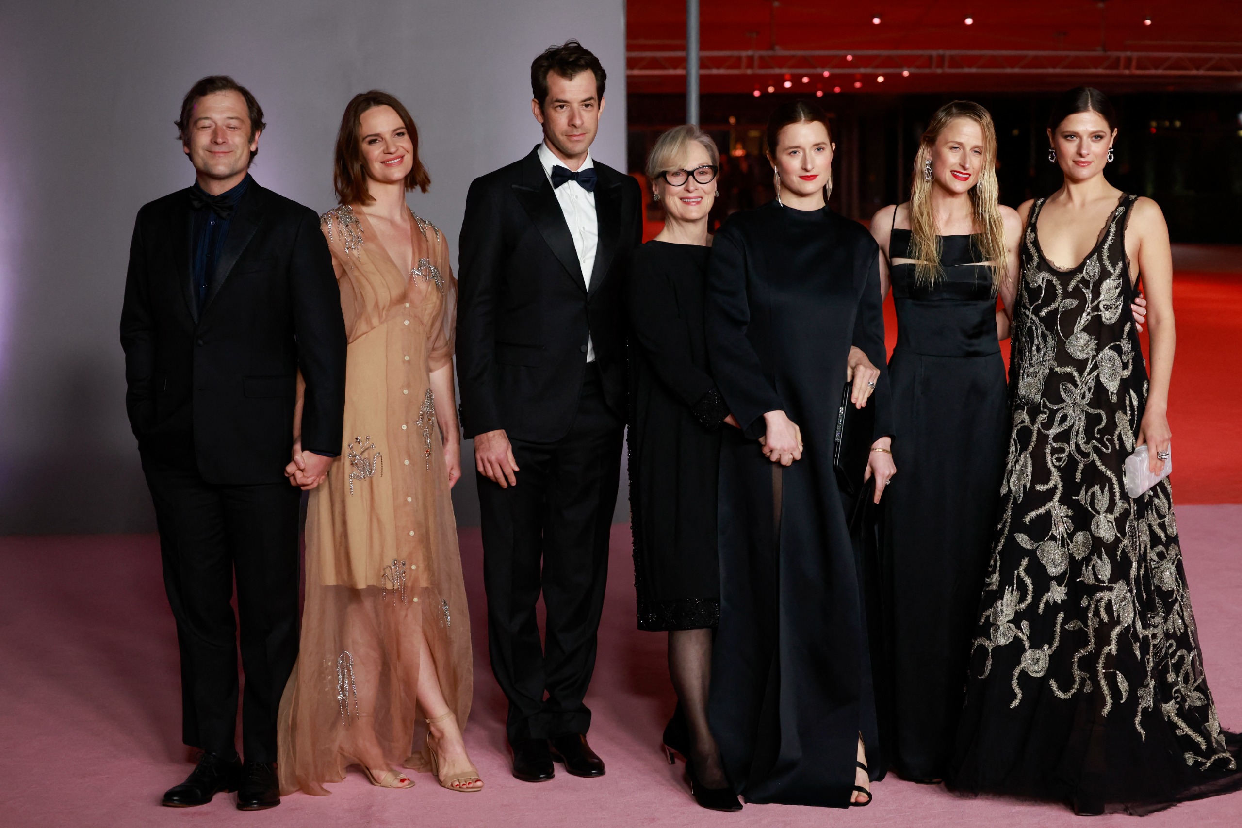 Grace Gummer, Louisa Jacobson, and Meryl streep at the Academy Museum of Motion Pictures 3rd Annual Gala