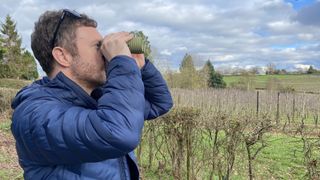 how to use binoculars: Alex with NOCS Provisions Field Issue binoculars