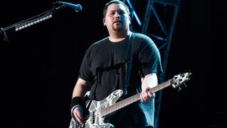 Wolfgang Van Halen performs with Van Halen in 2015