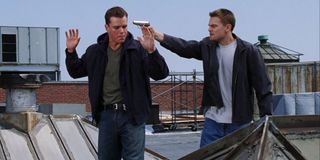 Matt Damon and Leonardo DiCaprio in The Departed