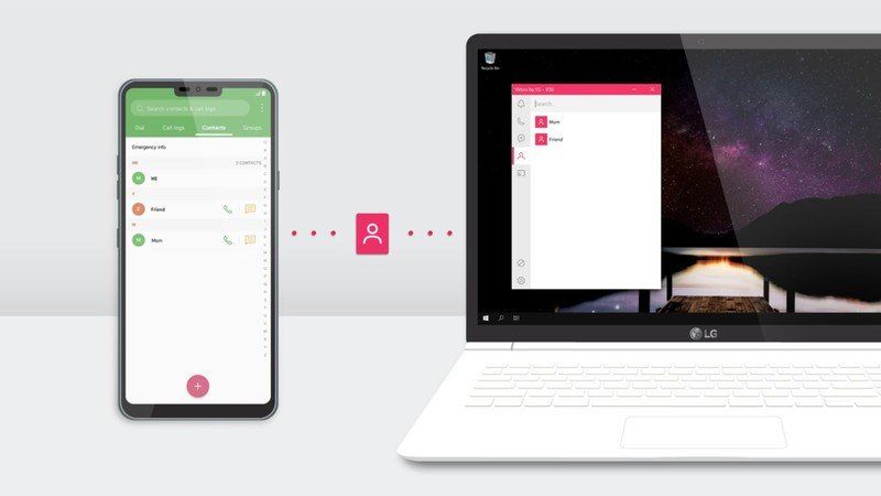 LG Virtoo Contacts