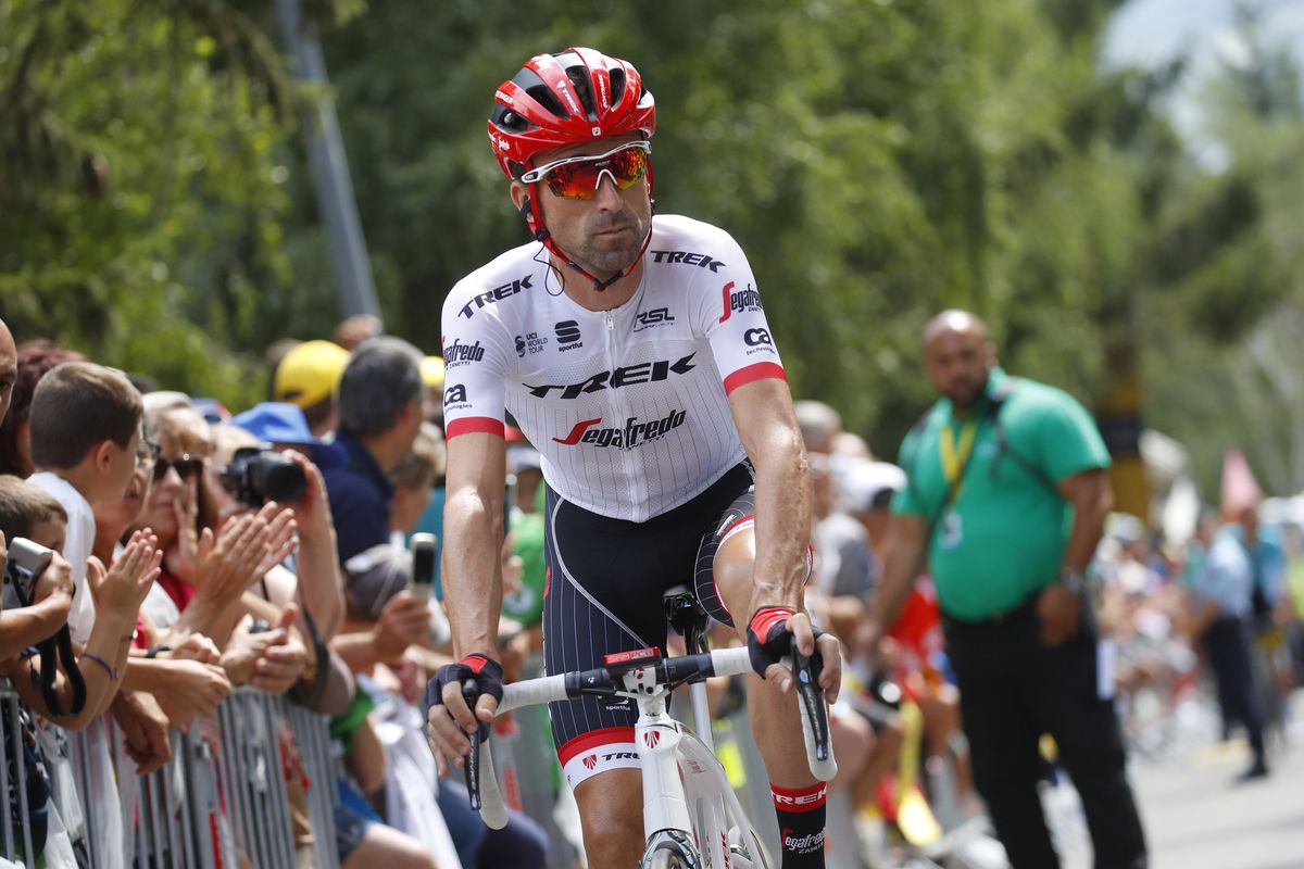 Haimar Zubeldia (Trek-Segafredo) in his final race at the Tour de France