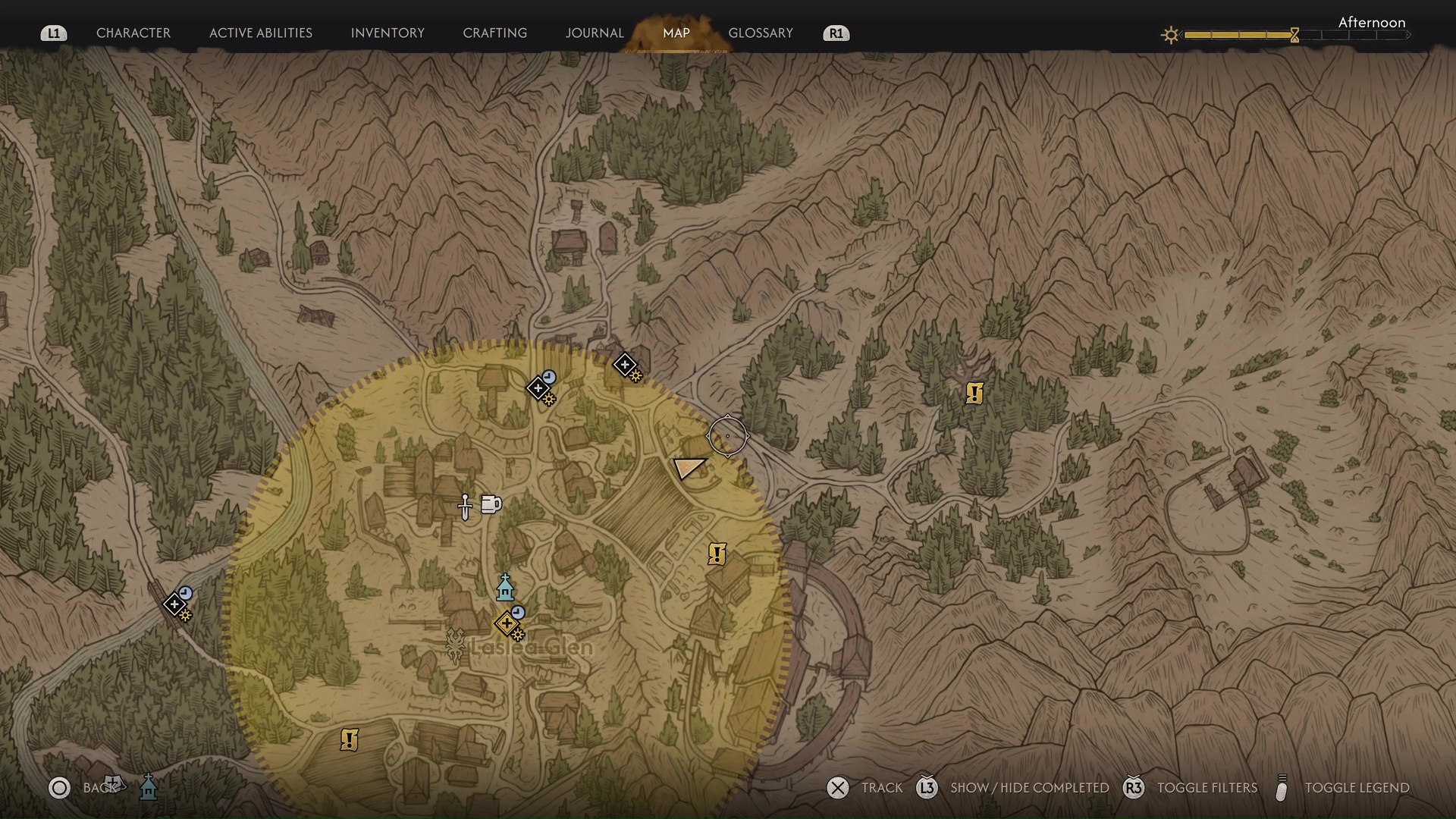 Location of the banner thief in The Blood of Dawnwalker