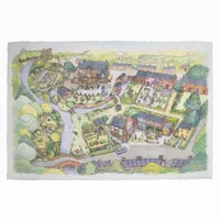 Village Map Fine Art Print ($50)