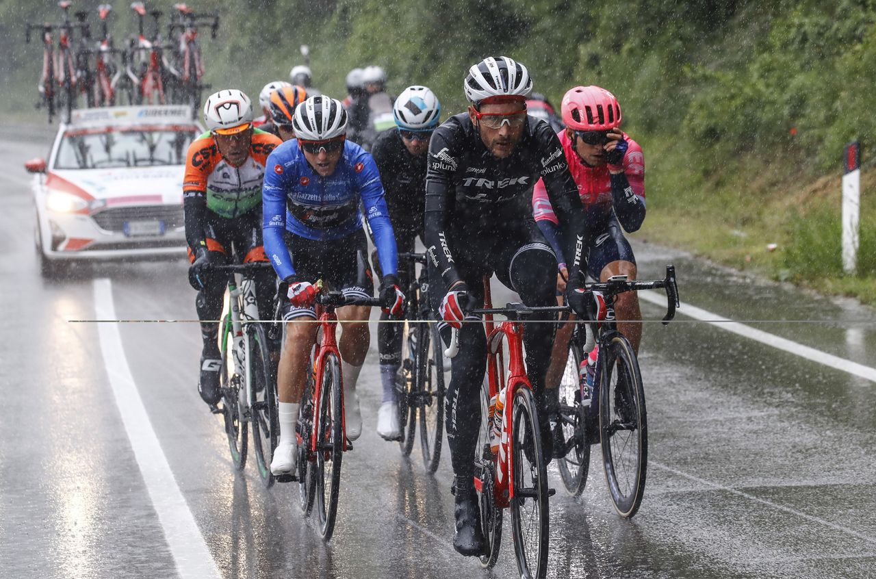 The break of the day during the wet early stages