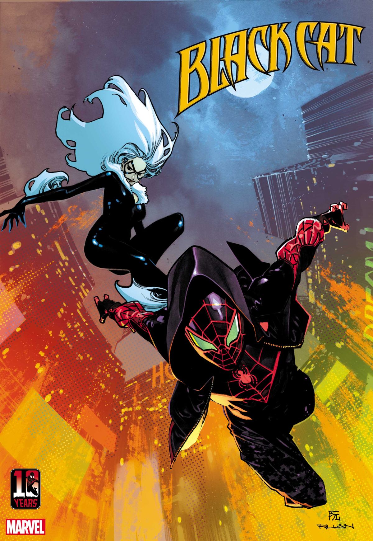 Miles Morales 10th Anniversary variant covers