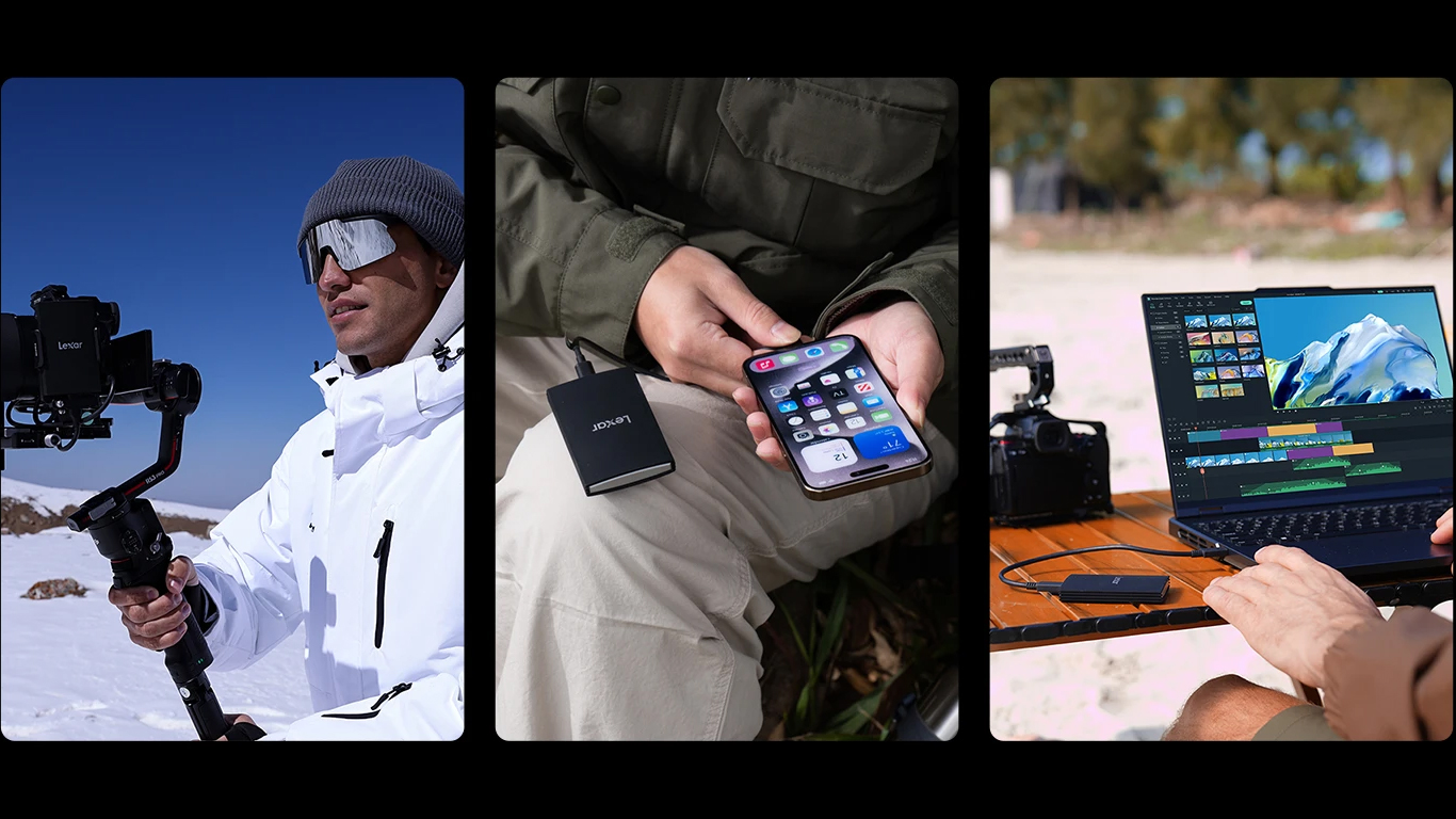 Lexar Armor 700 Portable SSD.