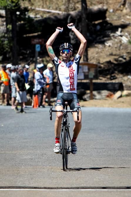 Phil Gaimon (Bissell) takes the win.