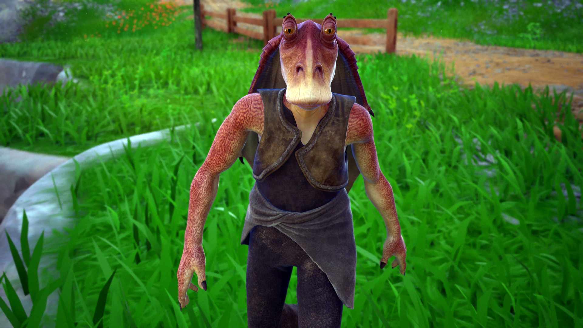 Jar Jar Binks, one of the Fortnite Characters in Chapter 6 Season 3