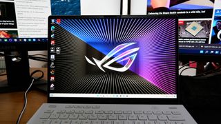 Asus ROG Zephyrus G14 gaming laptop from various angles