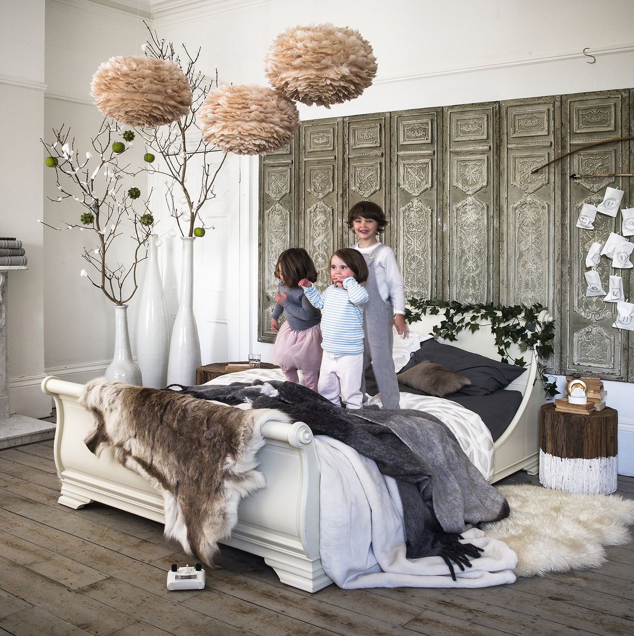 Christmas bedroom decorating ideas | Livingetc