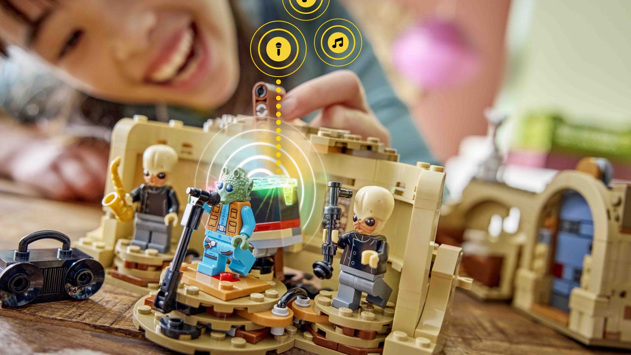 A selection of LEGO Star Wars Smart Brick sets
