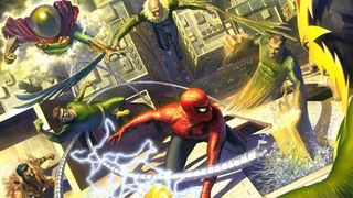 Spider-Man fights the Sinister Six
