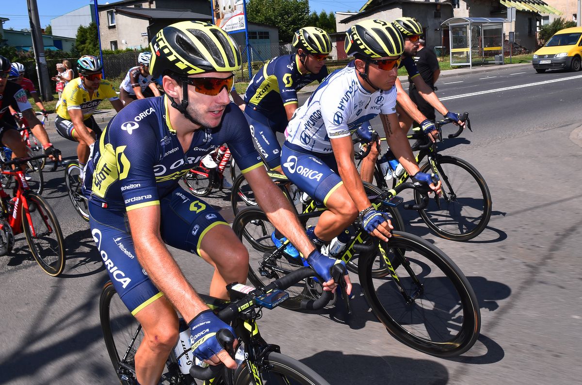 Adam Yates and Caleb Ewan (Orica-Scott)
