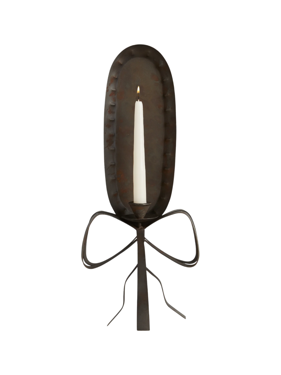 Ribbon Candle Sconce 