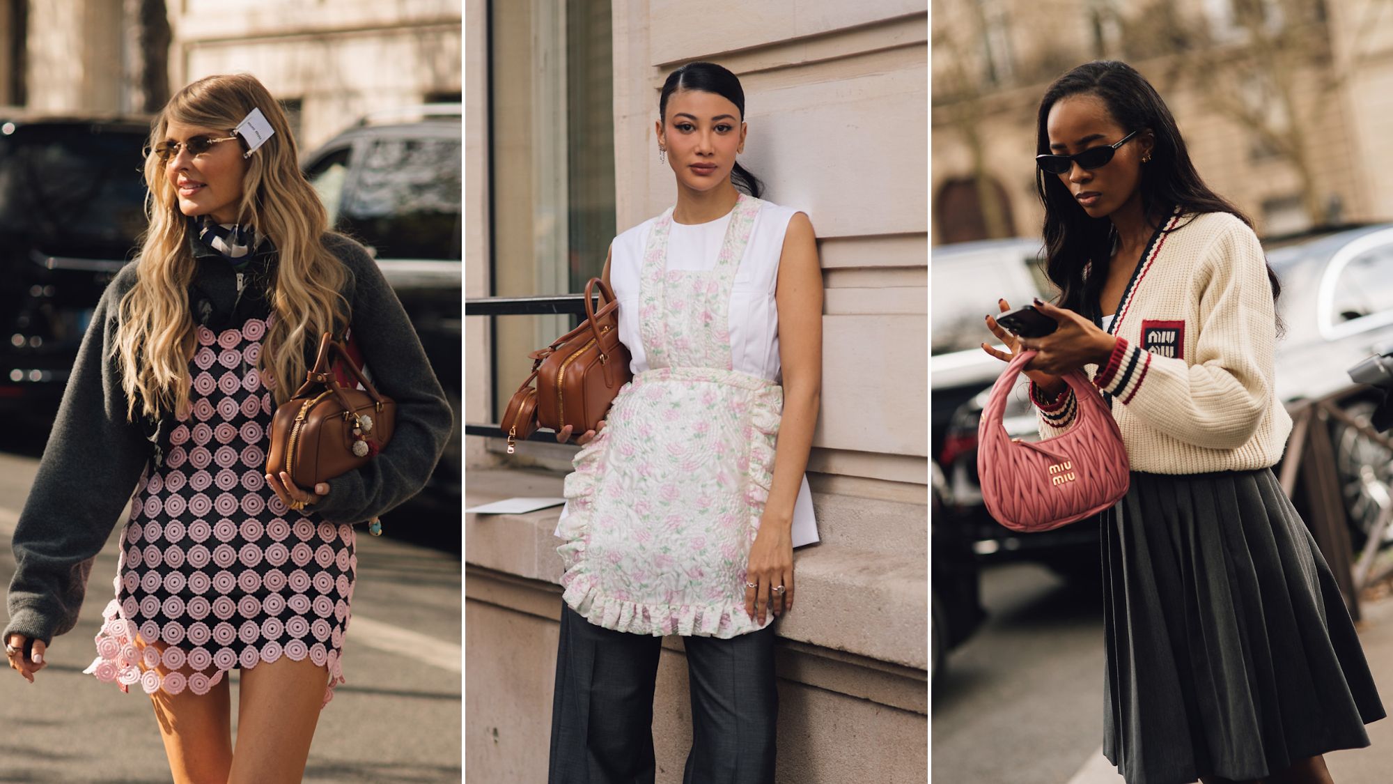 Parisan beauty trends, side parting spotted stret style in paris