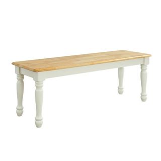 Better Homes & Gardens Autumn Lane Farmhouse Solid Wood Dining Bench