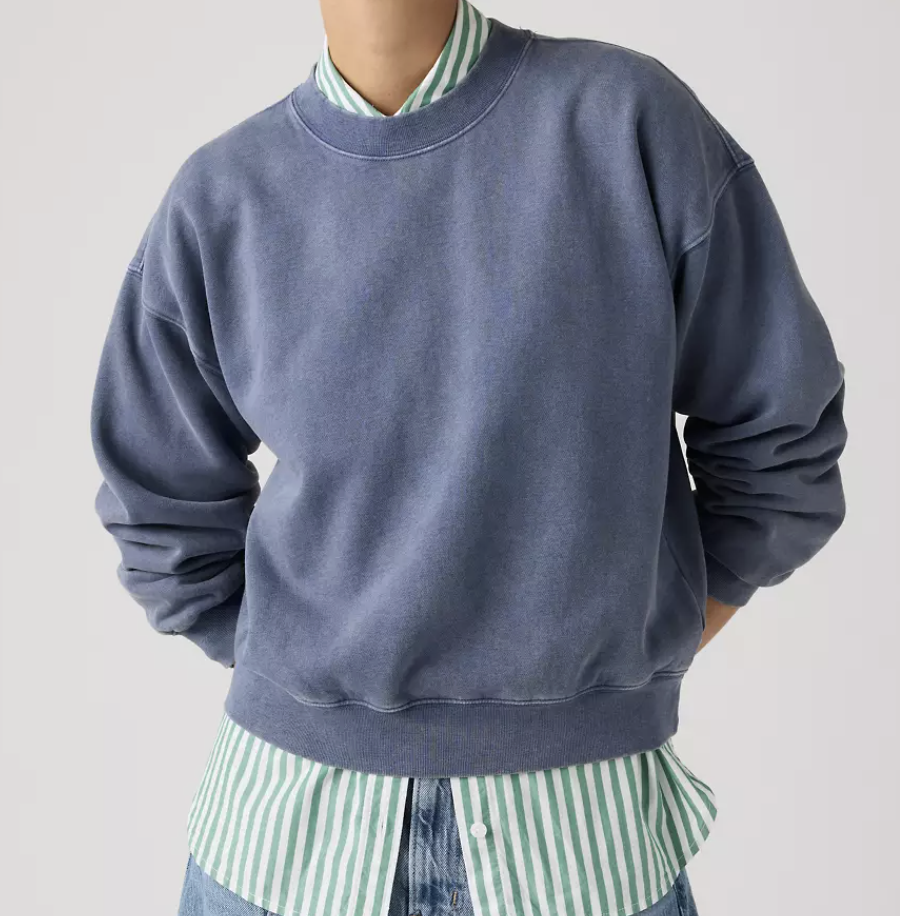 Levi's, Vintage Garment Dye Boxy Sweatshirt