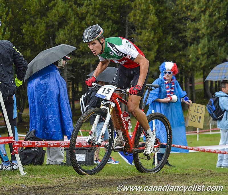 Filippo Colombo (Switzerland) finished 5th