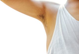 A man's armpit