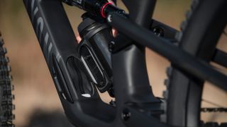 Detail of the frame storage on the new Canyon Spectral