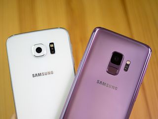 Galaxy S6 and S9
