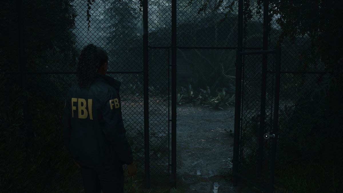 Alan Wake 2 image fidelity comparison screenshots