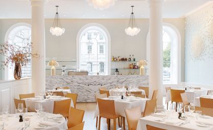 Glasshouse restaurant Petersham Nurseries on the map – has returned to the London dining scene