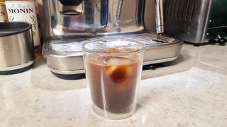 Cold brew made in the Breville Oracle Jet